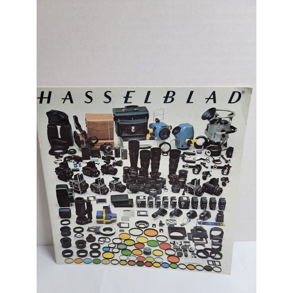 Vintage Hasselblad Camera System Brochure Catalog Lenses Accessories Sweden...